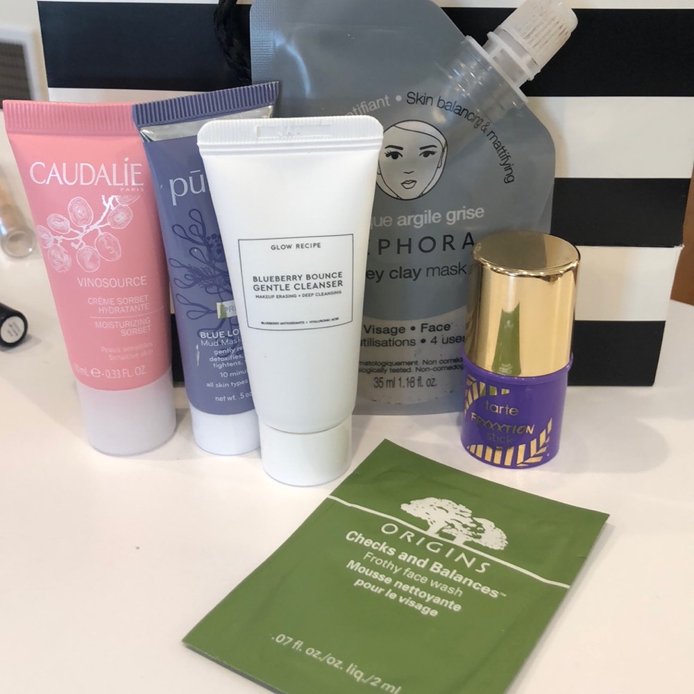 Assorted skincare